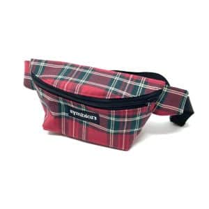 sac banane tissu tartan écossais